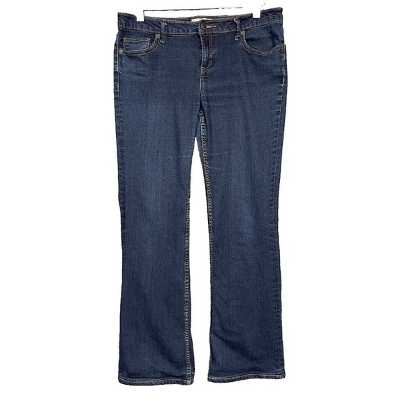 Banana Republic Jeans Womens 30 10L‎ Long Blue Boot Cut Fit Denim Cotton Stretch - Picture 1 of 15